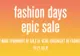 Fashion Days – Epic Sale – cea mai mare promotie din aceasta vara. Iata 5 rochii la promotie
