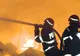Incendiu violent în Chitila. O fabrică de pâine a luat foc