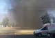 O parte din oraşul Iaşi, sufocat de FUM! Incendiu uriaș în autobaza RATP. IMAGINI de la faţa locului