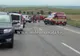 Carambol cu 4 maşini la Suceava, din cauza unui vitezoman cu bolid de lux. Două persoane, la spital 