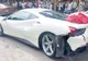 Două mașini Ferrari ultimul răcnet au fost distruse din cauza unui maidanez
