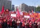 Acțiune de protest a poștașilor în Capitală și în țară! 3.000 de sindicaliști au ieșit în stradă