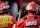 Incendiu într-un bloc din Reşiţa! Zeci de persoane au fost evacuate 