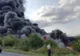 Incendiu puternic izbucnit la turnul unei biserici dintr-un sat din judeţul Alba