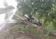 Accident cumplit. Un minor, aflat la volan a ajuns cu mașina în râpă