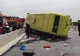 Accident cumplit. Un autocar cu suporteri s-a răsturnat în Scoția