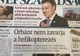 Stare de şoc în Ungaria. Cel mai important cotidian anti-Orban a fost închis