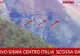 O fisură uriașă a apărut într-un munte după seismul din Italia