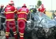 Accident foarte grav pe DN2. Un șofer de 75 de ani a pierdut controlul volanului