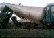 Accident feroviar la Arad. O locomotivă a lovit mai multe vagoane încărcate cu motorină