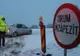 Harta şoselelor naţionale şi autostrăzilor cu risc de înzăpezire. Peste 75% din drumuri se vor bloca