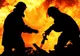 Incendiu în Capitală la subsolul unui bloc