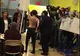 Două protestatare anti-Trump au intrat topless în secţia în care Donald Trump urma să voteze 