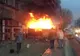Incendiu puternic pe un şantier în Iaşi 