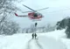 Elicopter prăbuşit în Italia în zona unde un hotel a fost îngropat de o avalanşă