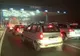 Aglomeraţie pe Autostrada 1 Arad-Nădlac, către frontiera cu Ungaria 