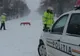 Accident GRAV în Bistrița: Bărbat căzut pe drum, lovit de o maşină a Poliţiei în timpul patrulării
