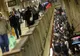Flashmob în stația de metrou Piața Unirii: au cântat imnul național și au împărțit foi volante
