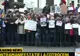 Contramanifestaţie la Cotroceni: peste 2000 de oameni, în stradă. Ce i-au reproşat lui Iohannis
