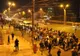 Incident la protestul de la Galaţi. Un tânăr violent a fost reţinut de jandarmi şi dus la Poliţie