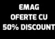eMAG – 5 oferte fantastice cu reducere de 50% chiar acum la cel mai mare retailer online din Romania