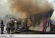 Incendiu la un depozit din strada Cătănoaia
