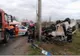 Un microbuz şcolar s-a răsturnat în Hunedoara. 13 elevi au ajuns la spital. Șoferul consumase alcool