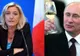 Vladimir Putin, întâlnire neașteptată la Moscova cu Marine le Pen