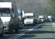 Trafic îngreunat pe Valea Oltului. Trei TIR-uri şi un autoturism implicate într-un accident