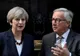 Theresa May şi Jean Claude Juncker, o cină dezastru