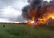 Incendiu de AMPLOARE în Balotești! Un depozit de mobilă şi două hale s-au făcut scrum
