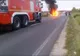 Groază pe o șosea din România. Un autoturism a luat foc în timpul mersului