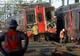 Tren deraiat într-o gară din Moscova. Două persoane au fost rănite