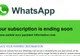 O nouă înșelătorie pe WhatsApp. NU răspundeţi la acest mesaj!