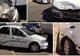 Impact violent. Un taximetrist a fost proiectat pe trotuar