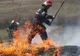 Drum național BLOCAT din cauza unui incendiu de vegetație