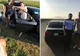 Salvat de poliţist. Păţania unui şofer care şi-a rupt o roată în drum spre mare