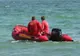 Incident pe o plajă din Eforie Nord: Tânăr salvat de la înec de salvamari, dar bătut de tată la mal