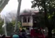 Incendiu puternic în Dorobanți, la doi pași de TVR. VIDEO