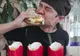 Este aceasta cea mai grea competiție? A consumat o masă de 7500 de calorii în 5 minute