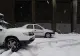 FOTO. Ninge în Munții Făgăraș. Stratul de zăpadă ajunge la 3 centimetri, iar drumarii au intervenit