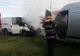 Două autoutilitare în flăcări într-o localitate din Olt! Autoritățile intervin de URGENȚĂ 