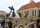 Replica unui arhitect după ce maghiarii s-au plâns de patinoarul din jurul Regelui Matei Corvin