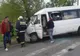 Accident teribil în care a fost implicat un microbuz