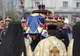 Moment emoţionant. Sicriul cu trupul regelui Mihai, scos în faţa Palatului Regal
