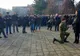 Cerere în căsătorie la Oradea, la parada de Ziua Națională