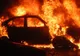 Maşina unui poliţist, incendiată, în Târgu Mureş. Posibil, reglare de conturi