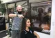 Frumoasele din echipa de volei CSM București, la salonul de cosmetică înainte de meciul anului
