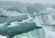 Cascada Niagara a înghețat din cauza vremii teribile din America de Nord FOTO