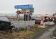 Accident violent pe drumul ce duce spre mănăstirea lui Arsenie Boca (VIDEO)